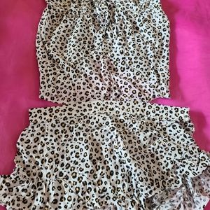 Jenni pajama animal print set
